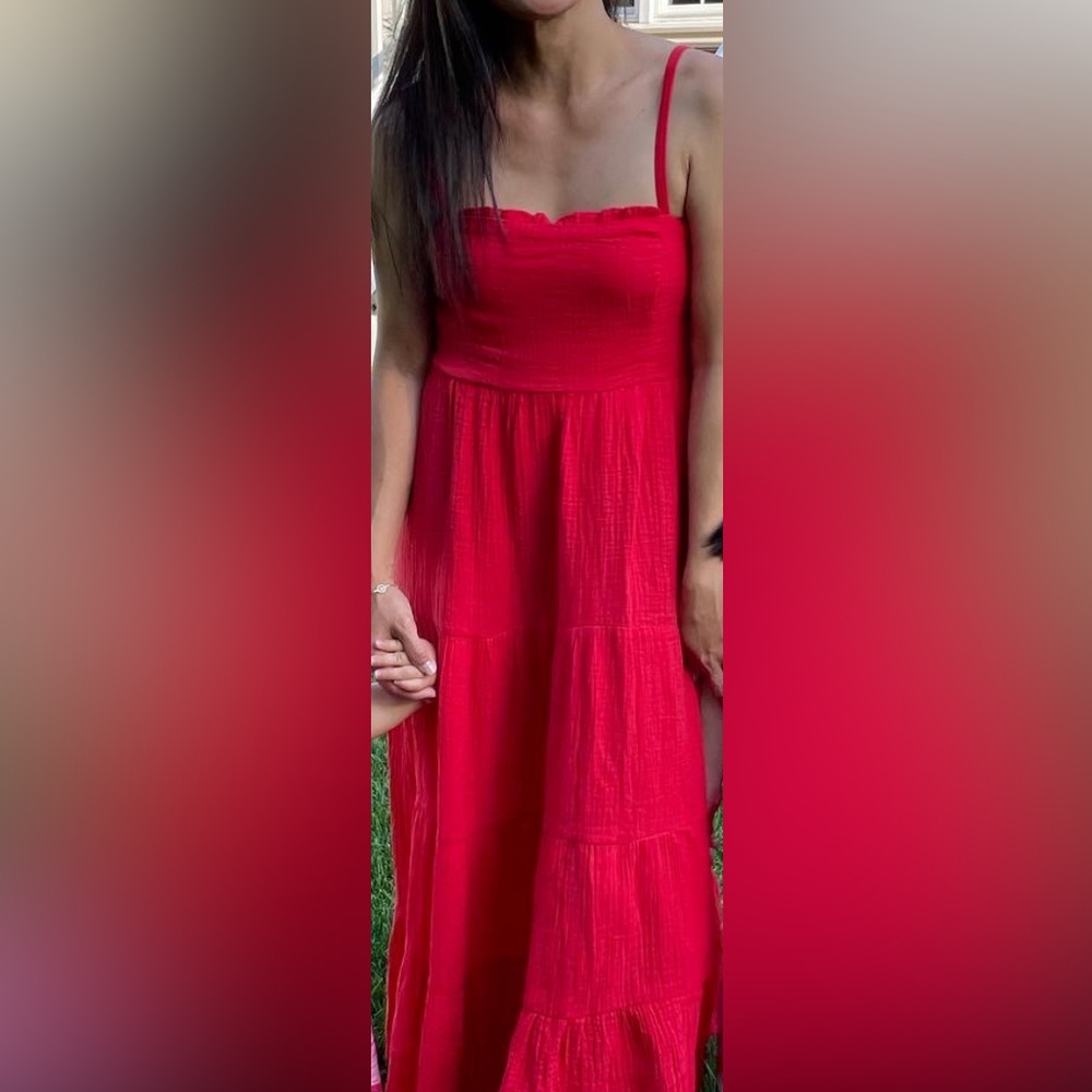 Knox Rose Women’s Summer Linen Long Dress Size XSmall